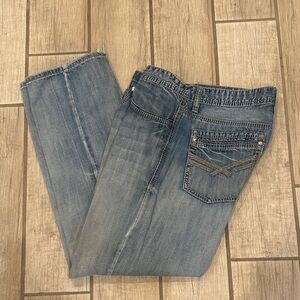 Classic Denim Straight-Leg Jeans